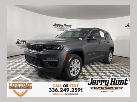 Gray 2022 Jeep Grand Cherokee Limited for sale in Lexington, NC