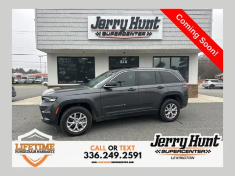 Gray 2022 Jeep Grand Cherokee Limited for sale in Lexington, NC