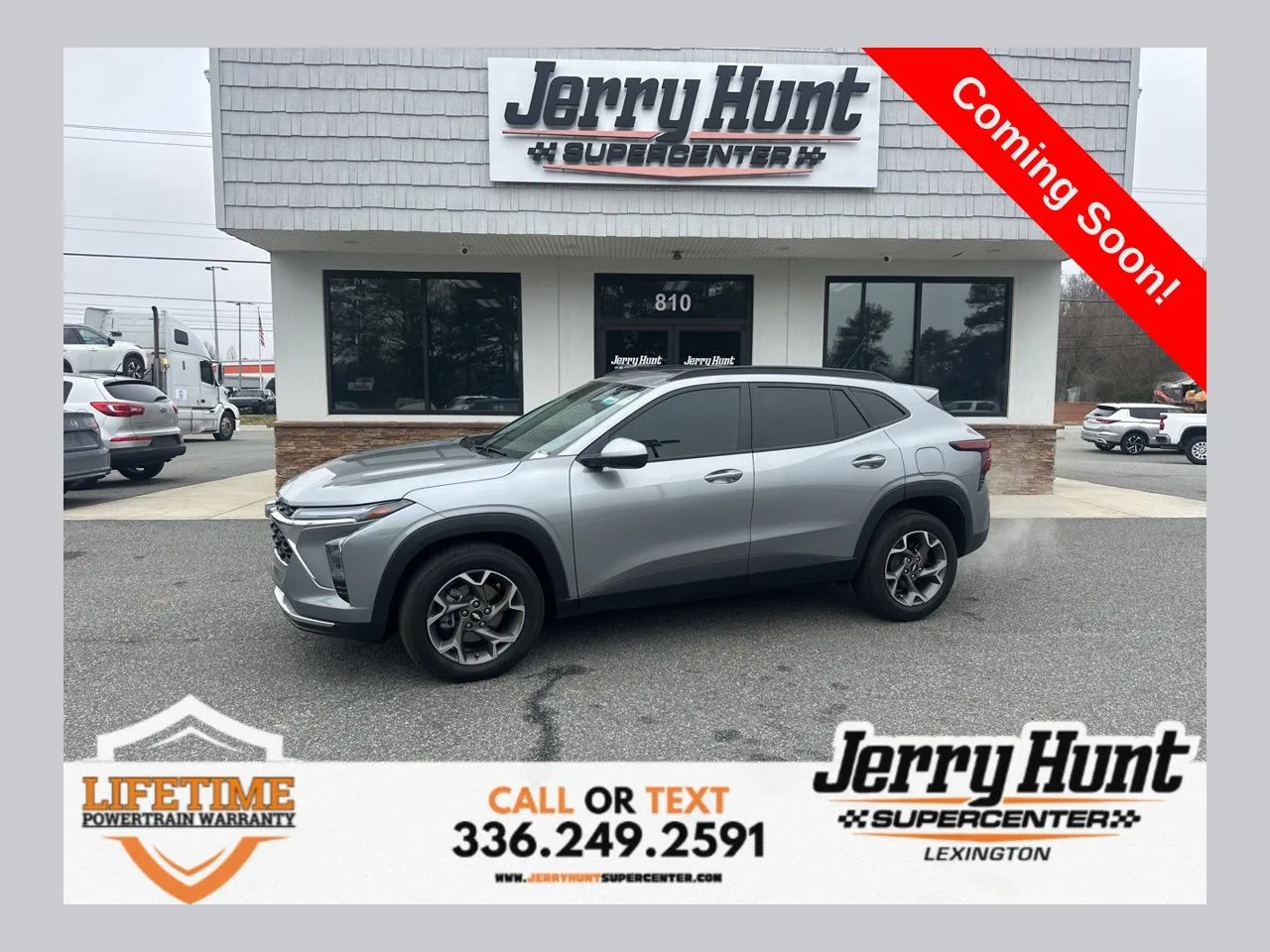 Gray 2025 Chevrolet Trax LT for sale in Lexington, NC