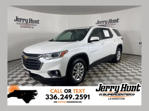 White 2018 Chevrolet Traverse LT for sale in Lexington, NC