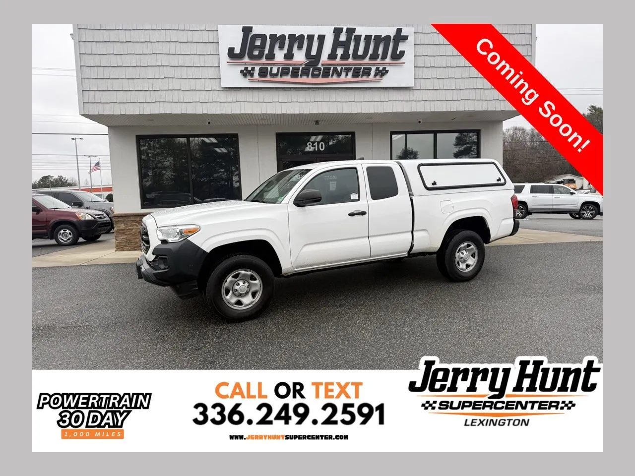 White 2019 Toyota Tacoma SR for sale in Lexington, NC