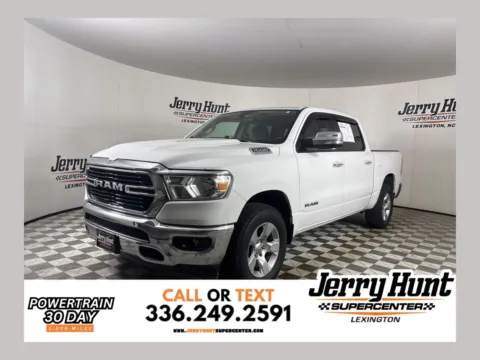 White 2020 Ram 1500 Big Horn/Lone Star for sale in Lexington, NC