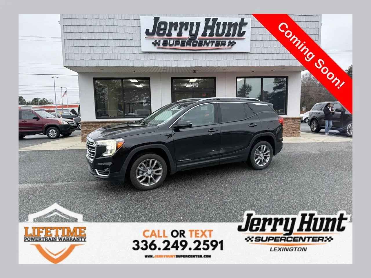 Black 2022 GMC Terrain SLT for sale in Lexington, NC