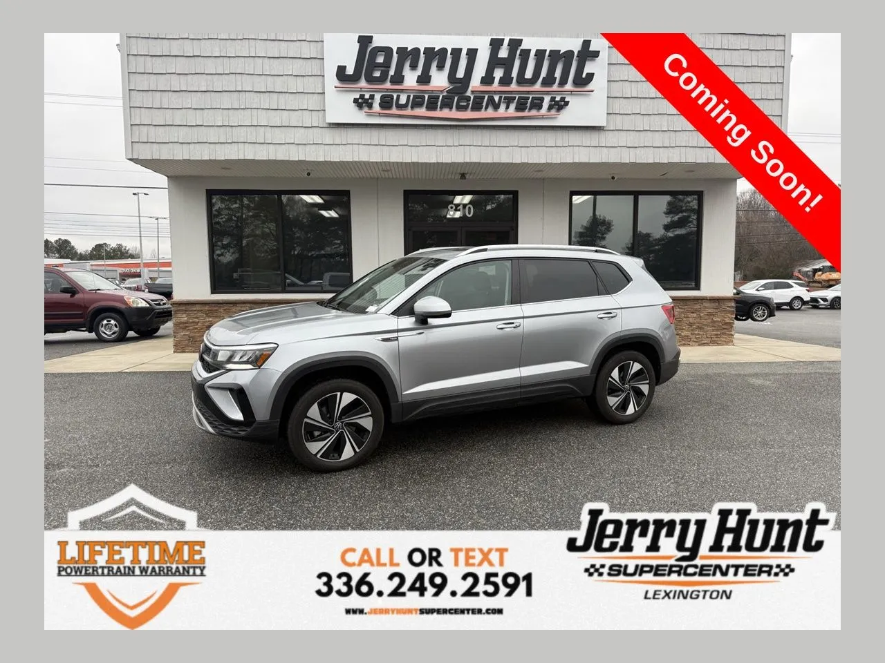 Silver 2024 Volkswagen Taos 1.5T SE for sale in Lexington, NC