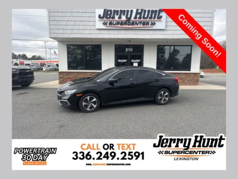 Black 2019 Honda Civic LX for sale in Lexington, NC
