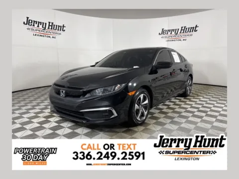 Black 2019 Honda Civic LX for sale in Lexington, NC
