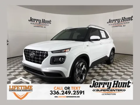 White 2024 Hyundai Venue SEL for sale in Lexington, NC