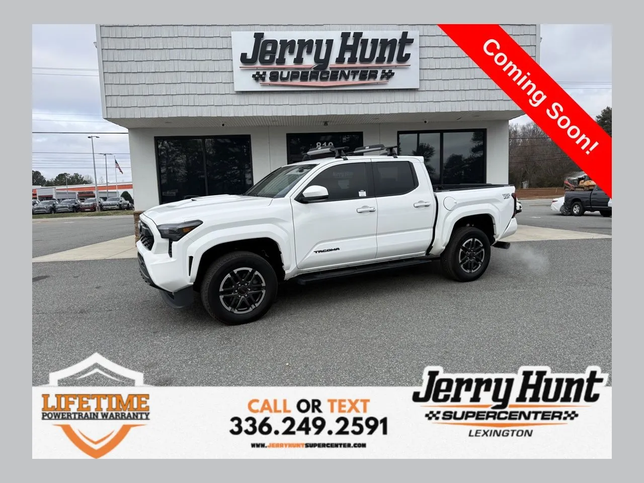 White 2024 Toyota Tacoma TRD Sport for sale in Lexington, NC