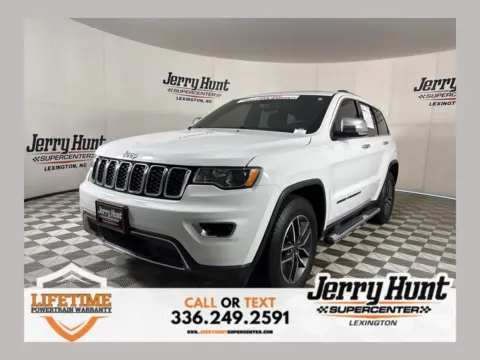 White 2022 Jeep Grand Cherokee WK Limited for sale in Lexington, NC