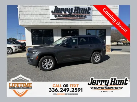 Gray 2022 Jeep Grand Cherokee Limited for sale in Lexington, NC