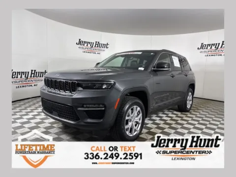 Gray 2022 Jeep Grand Cherokee Limited for sale in Lexington, NC