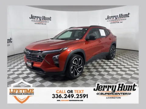 Orange 2024 Chevrolet Trax 2RS for sale in Lexington, NC