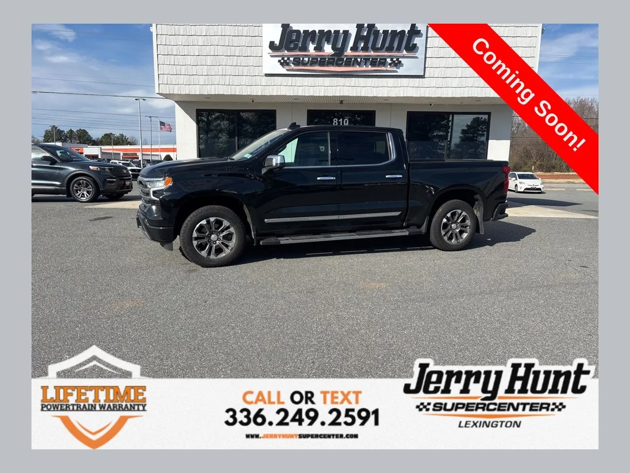 Black 2024 Chevrolet Silverado 1500 High Country for sale in Lexington, NC