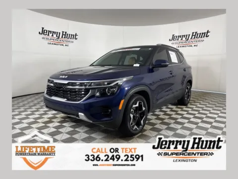 Blue 2024 Kia Seltos EX for sale in Lexington, NC