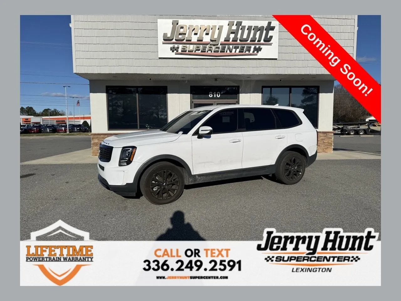 White 2022 Kia Telluride LX for sale in Lexington, NC