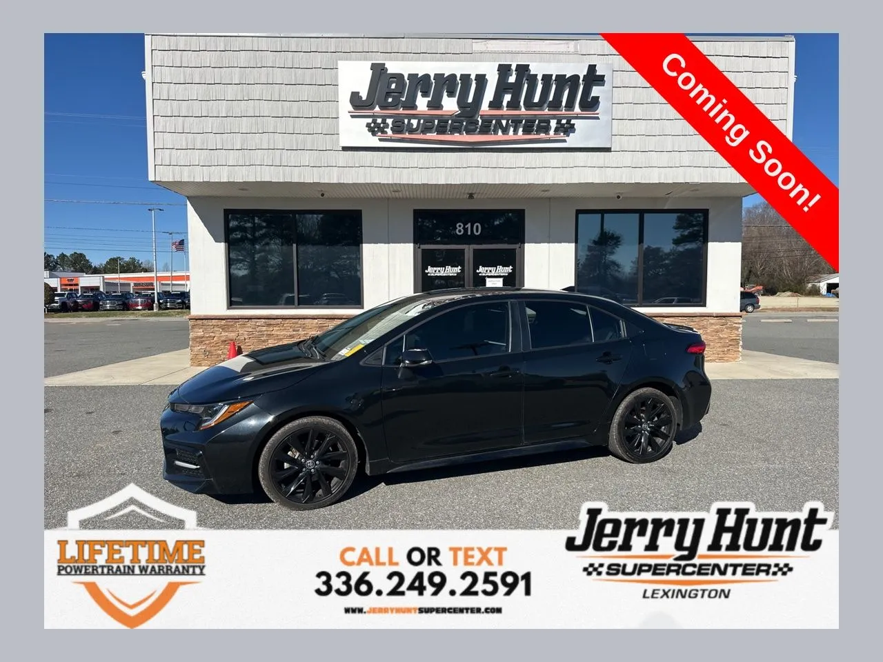 Black 2022 Toyota Corolla SE Nightshade for sale in Lexington, NC