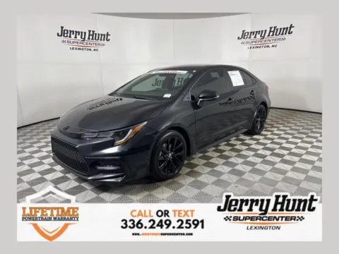 Black 2022 Toyota Corolla SE Nightshade for sale in Lexington, NC