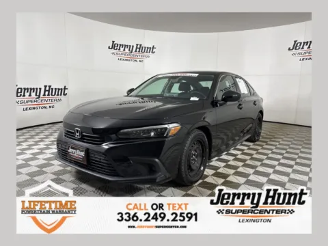 Black 2024 Honda Civic LX for sale in Lexington, NC