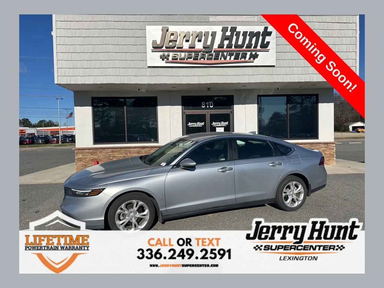 Gray 2024 Honda Accord LX for sale in Lexington, NC