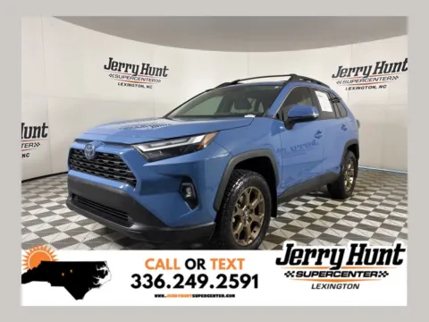 Blue 2023 Toyota RAV4 Hybrid Woodland Edition for sale in Lexington, NC