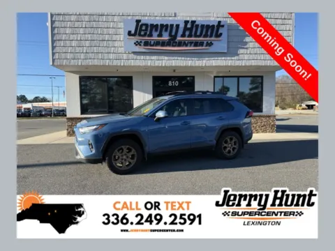 Blue 2023 Toyota RAV4 Hybrid Woodland Edition for sale in Lexington, NC