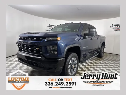 Blue 2022 Chevrolet Silverado 2500HD Custom for sale in Lexington, NC