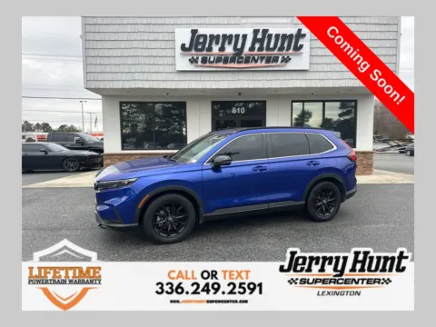 Blue 2024 Honda CR-V Hybrid Sport-L for sale in Lexington, NC