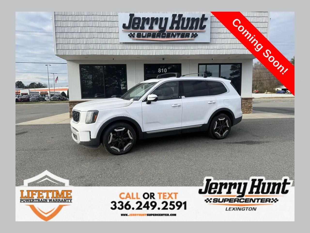 White 2024 Kia Telluride EX for sale in Lexington, NC