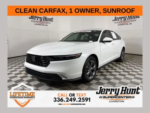 White 2024 Honda Accord EX for sale in Lexington, NC