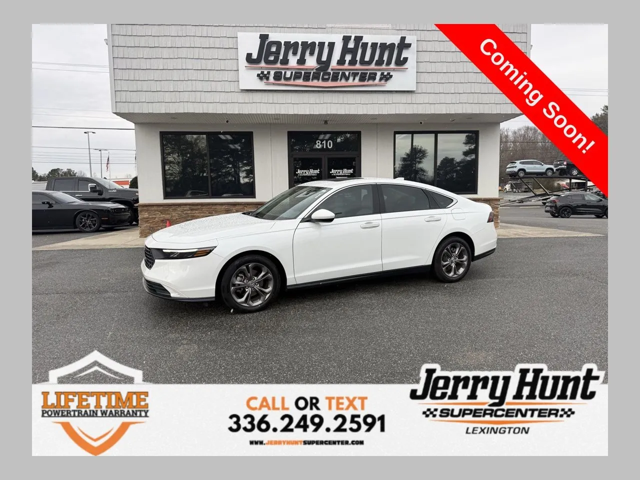 White 2024 Honda Accord EX for sale in Lexington, NC