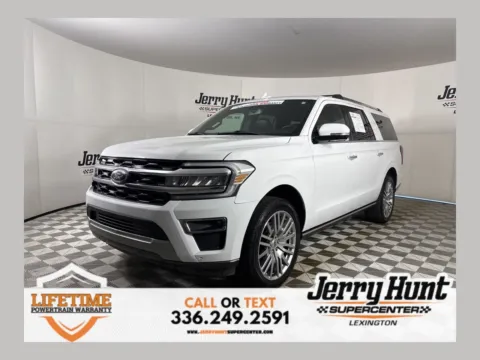 White 2024 Ford Expedition Max Limited for sale in Lexington, NC