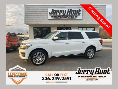 White 2024 Ford Expedition Max Limited for sale in Lexington, NC