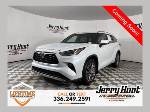 Green 2022 Toyota Highlander Platinum for sale in Lexington, NC
