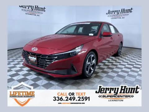 Red 2023 Hyundai Elantra Limited for sale in Lexington, NC