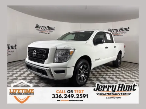 White 2024 Nissan Titan SV for sale in Lexington, NC