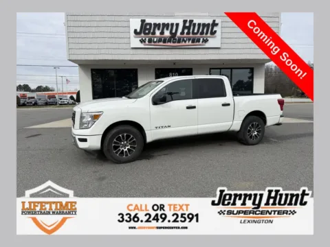 White 2024 Nissan Titan SV for sale in Lexington, NC