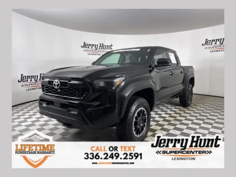 Black 2025 Toyota Tacoma TRD Off-Road for sale in Lexington, NC