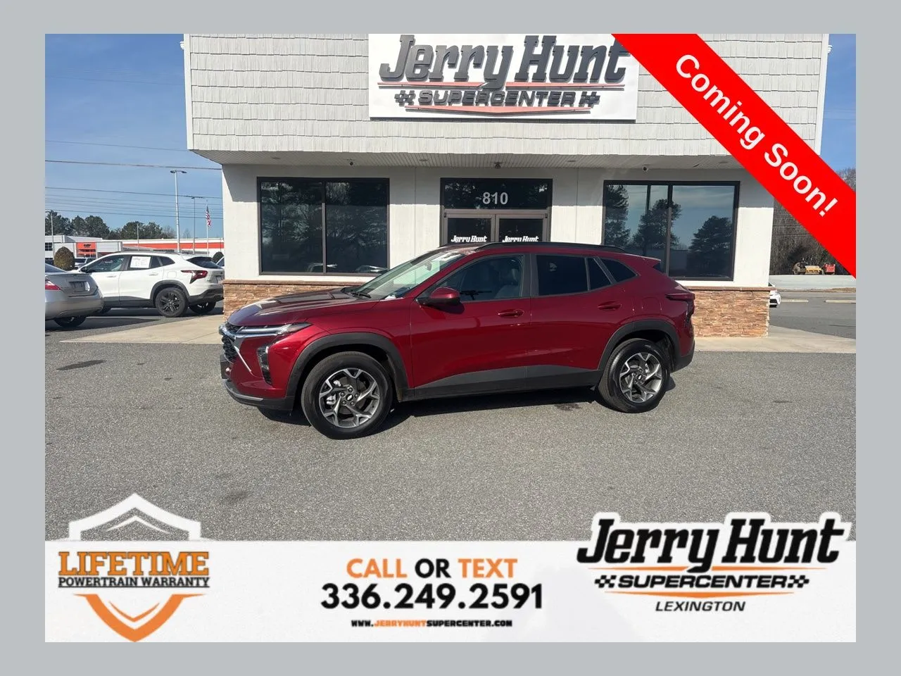 Red 2025 Chevrolet Trax LT for sale in Lexington, NC