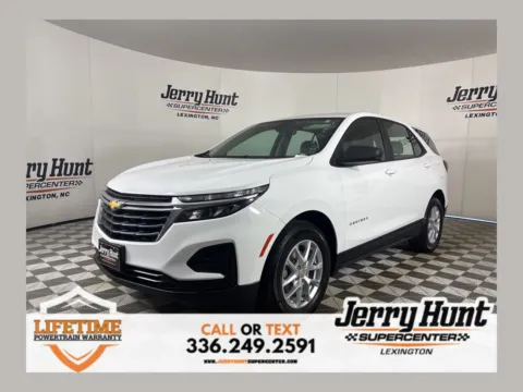 White 2022 Chevrolet Equinox LS for sale in Lexington, NC