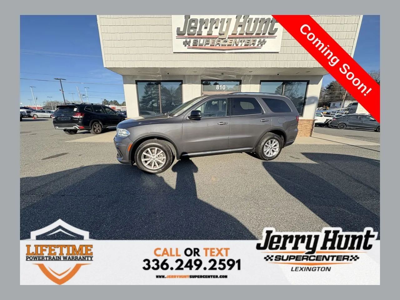 Gray 2023 Dodge Durango SXT Plus for sale in Lexington, NC