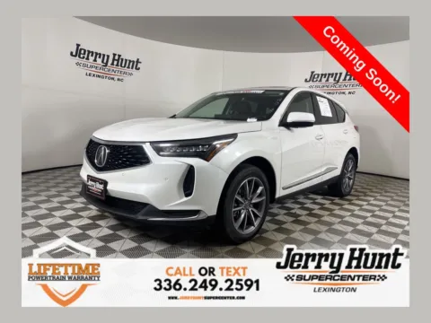 White 2024 Acura RDX Technology Package for sale in Lexington, NC