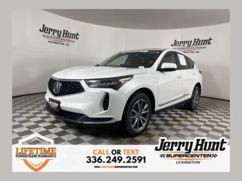 White 2024 Acura RDX Technology Package for sale in Lexington, NC