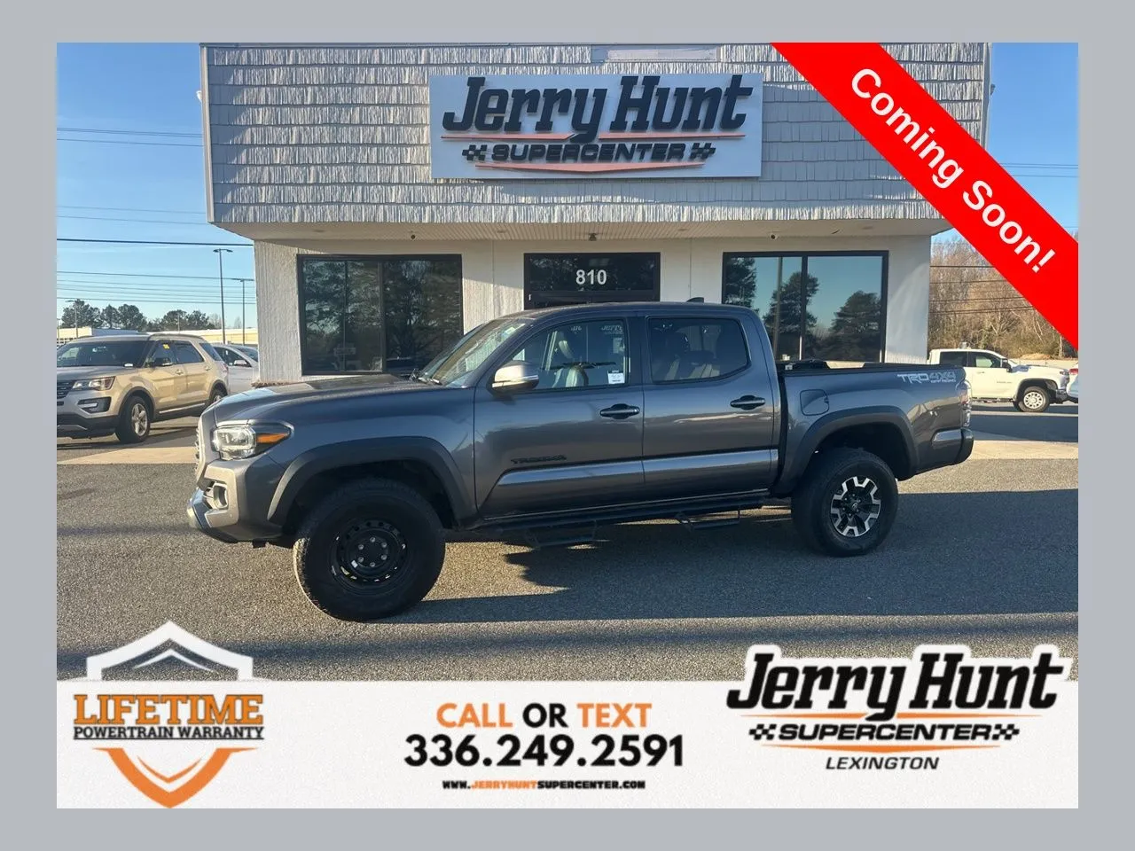 Gray 2021 Toyota Tacoma TRD Off-Road for sale in Lexington, NC