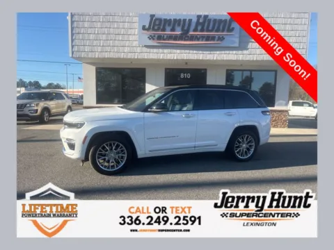White 2025 Jeep Grand Cherokee Summit for sale in Lexington, NC