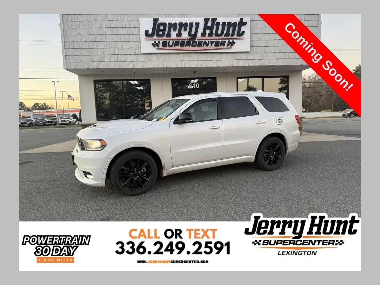 White 2018 Dodge Durango R/T for sale in Lexington, NC