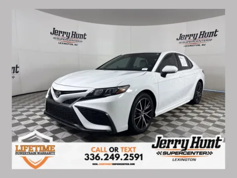 White 2023 Toyota Camry SE for sale in Lexington, NC