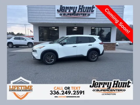 White 2023 Nissan Rogue S for sale in Lexington, NC