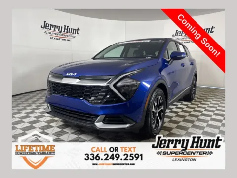 Blue 2023 Kia Sportage EX for sale in Lexington, NC