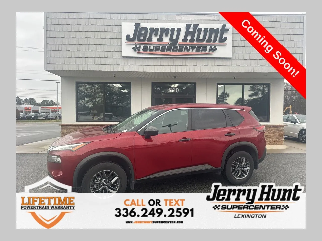 Red 2023 Nissan Rogue S for sale in Lexington, NC