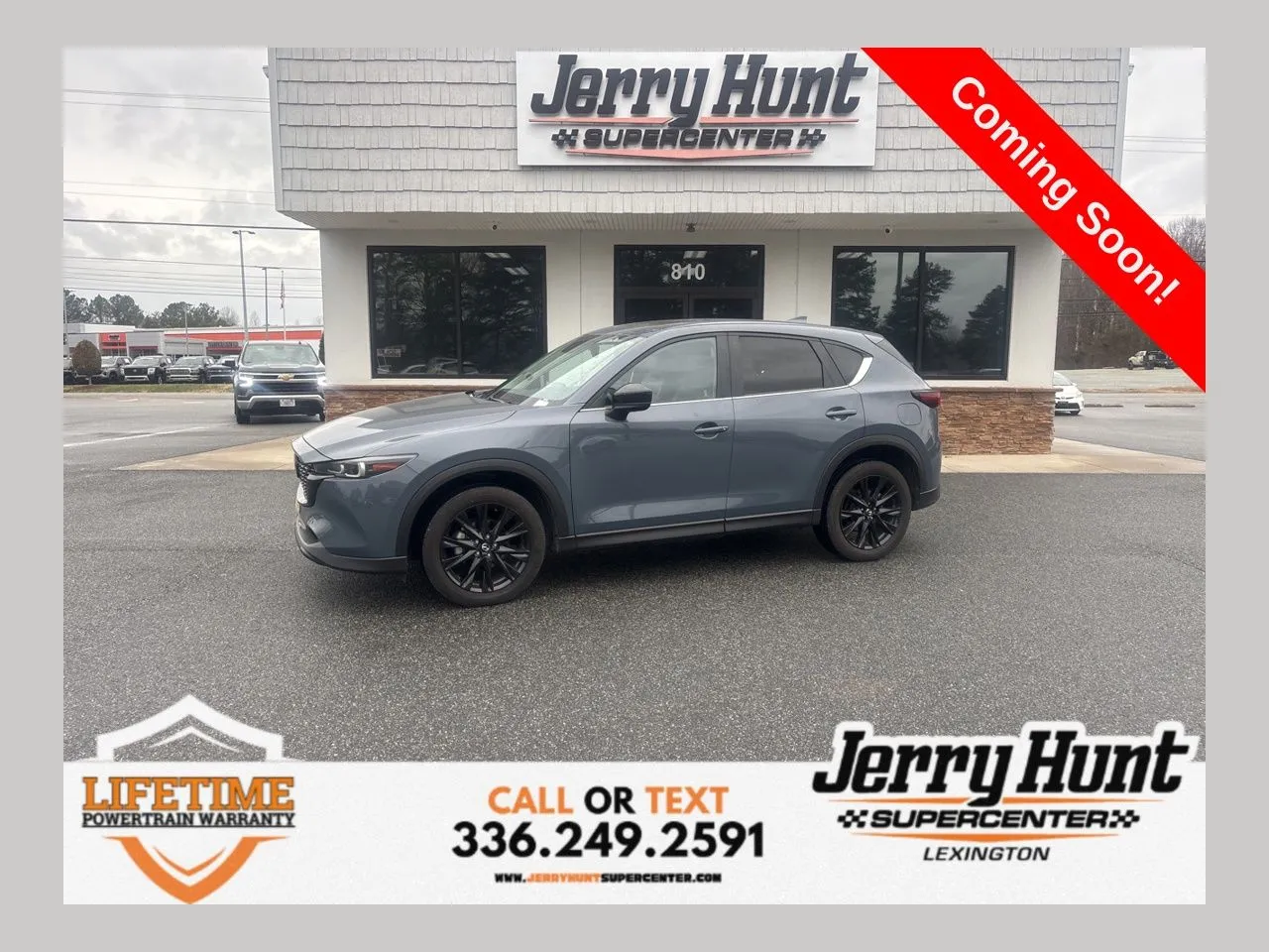Gray 2024 Mazda CX-5 2.5 S Carbon Edition for sale in Lexington, NC